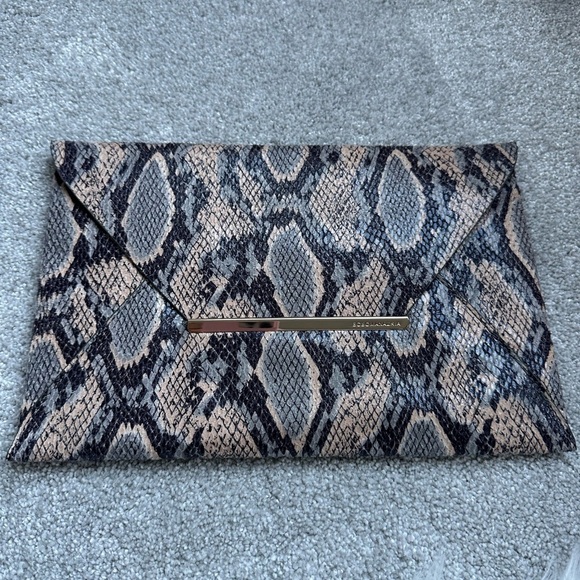 BCBGMAXAZRIA Suede Clutch - Picture 8 of 9